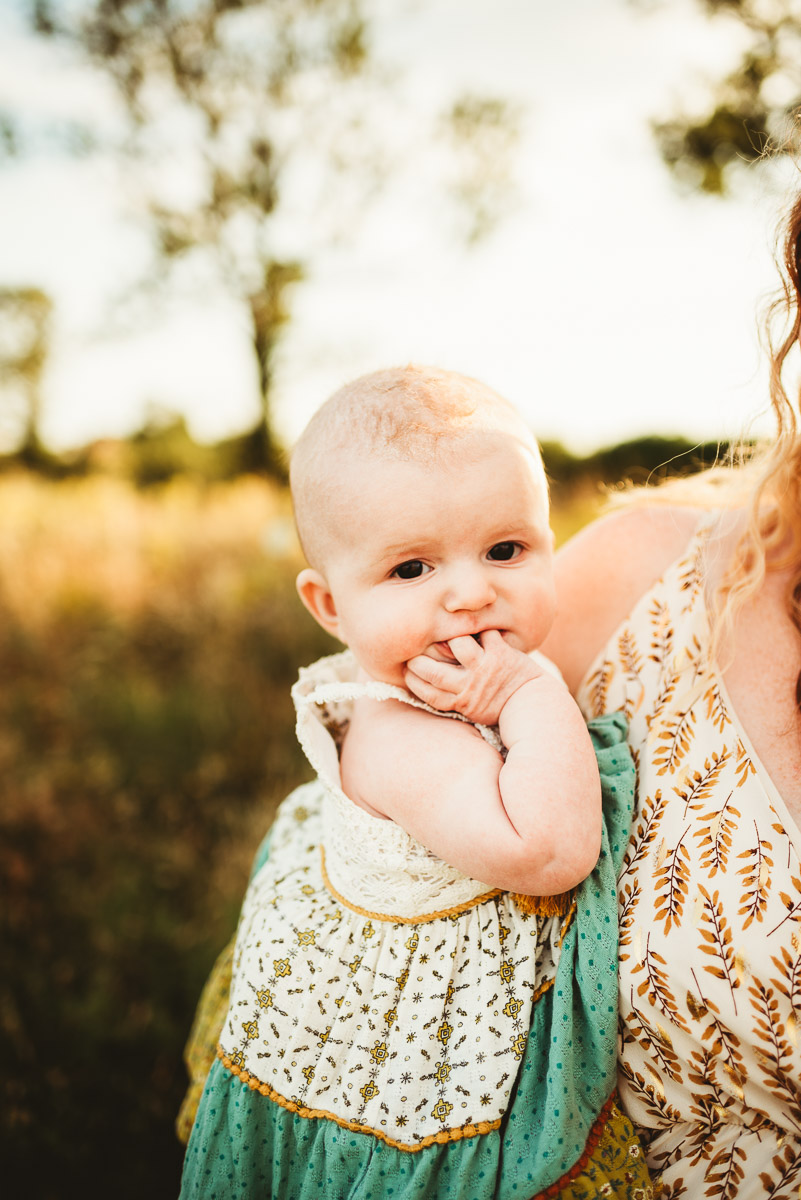 wild meadow family photo shoot