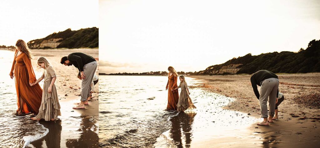 highcliffe beach family photography