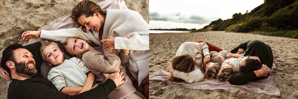 highcliffe beach family photography