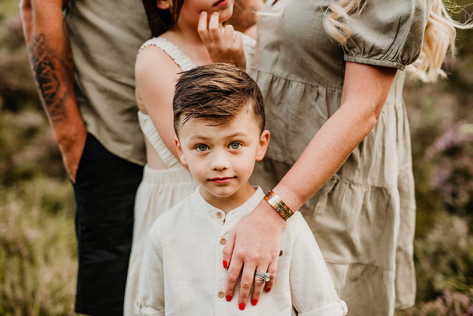 woodland family photography in Newbury