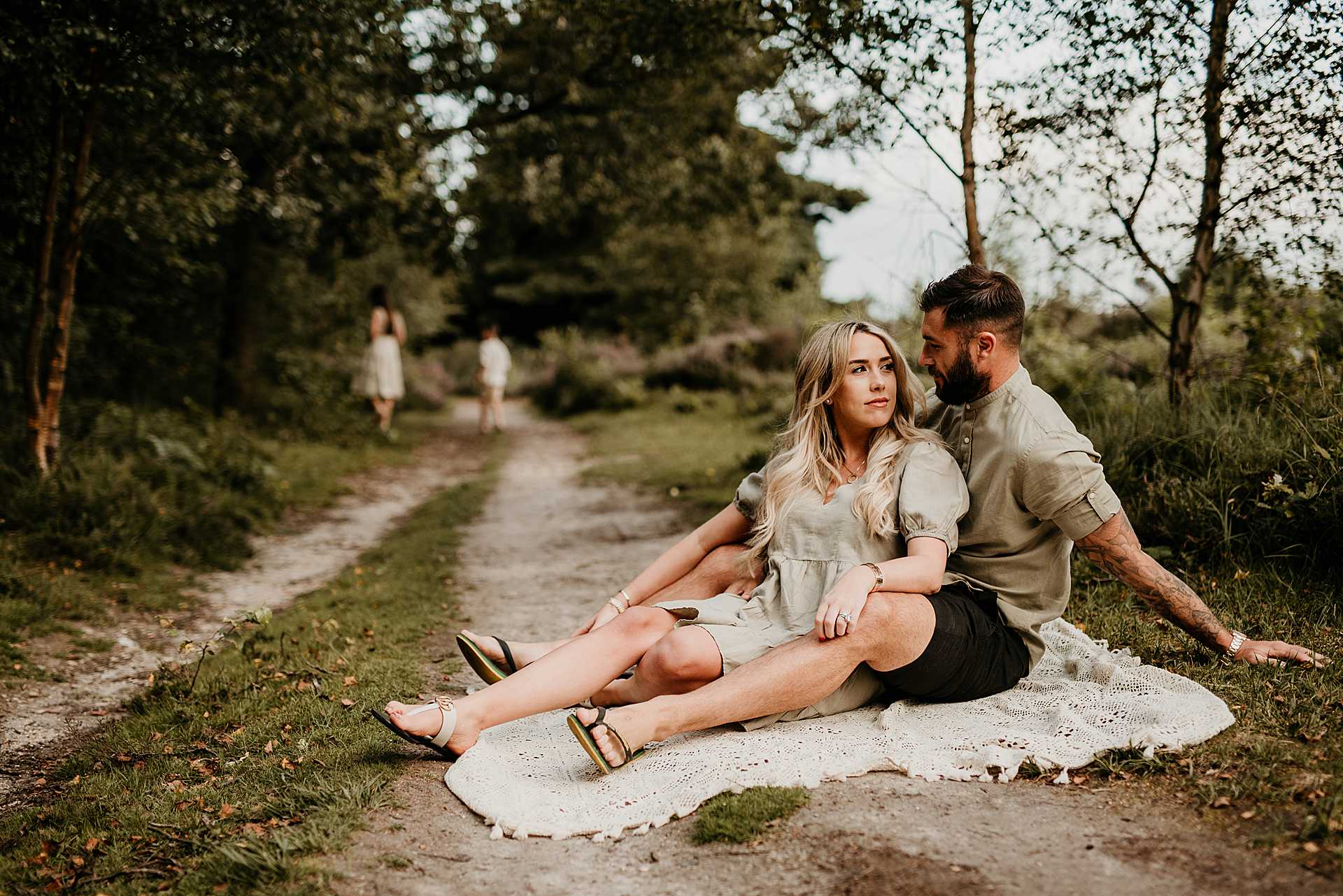 woodland family photography in Newbury