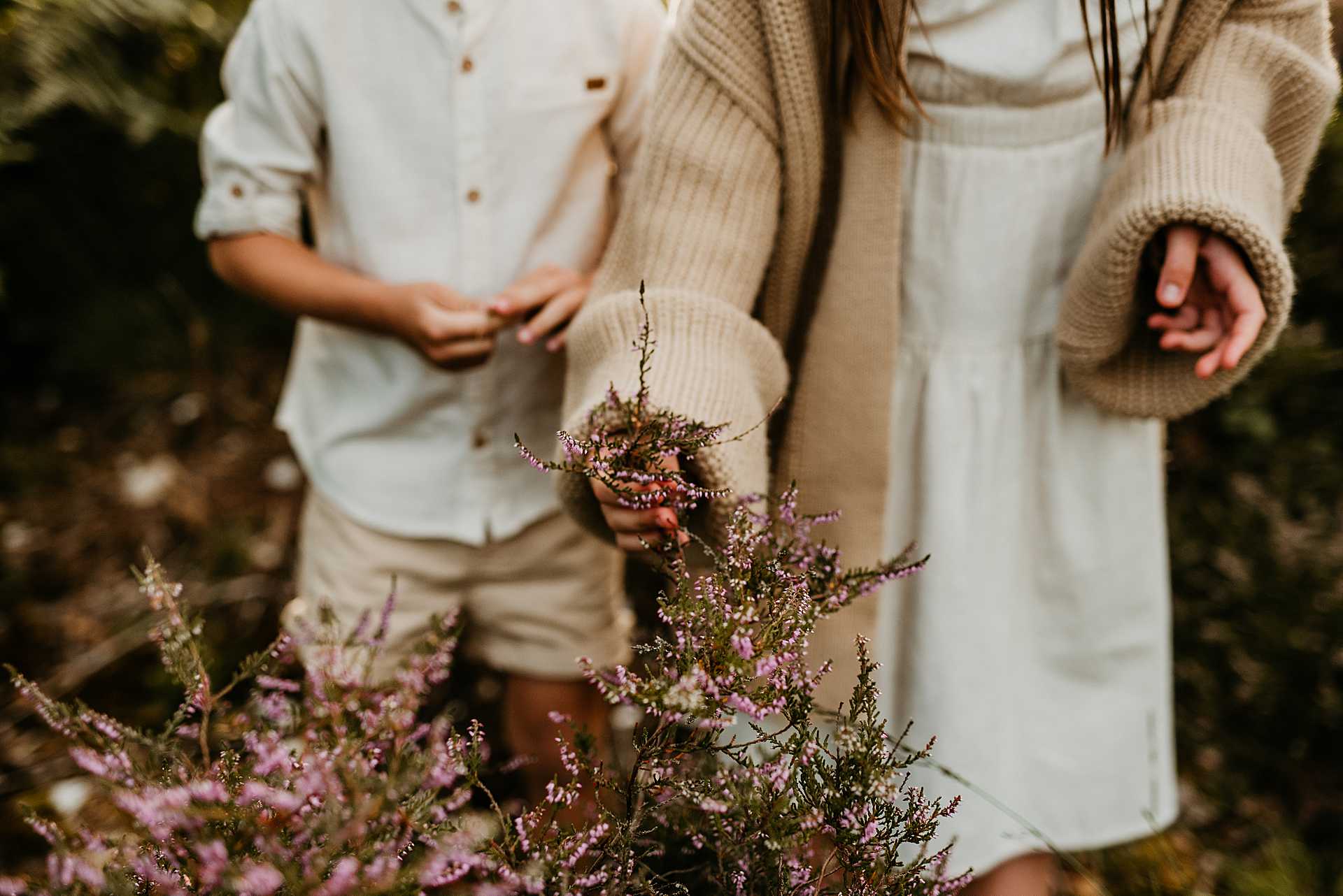 woodland family photography in Newbury