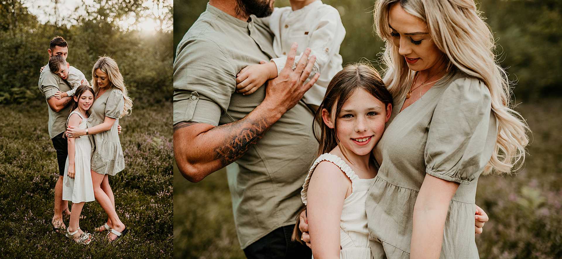 woodland family photography in Newbury