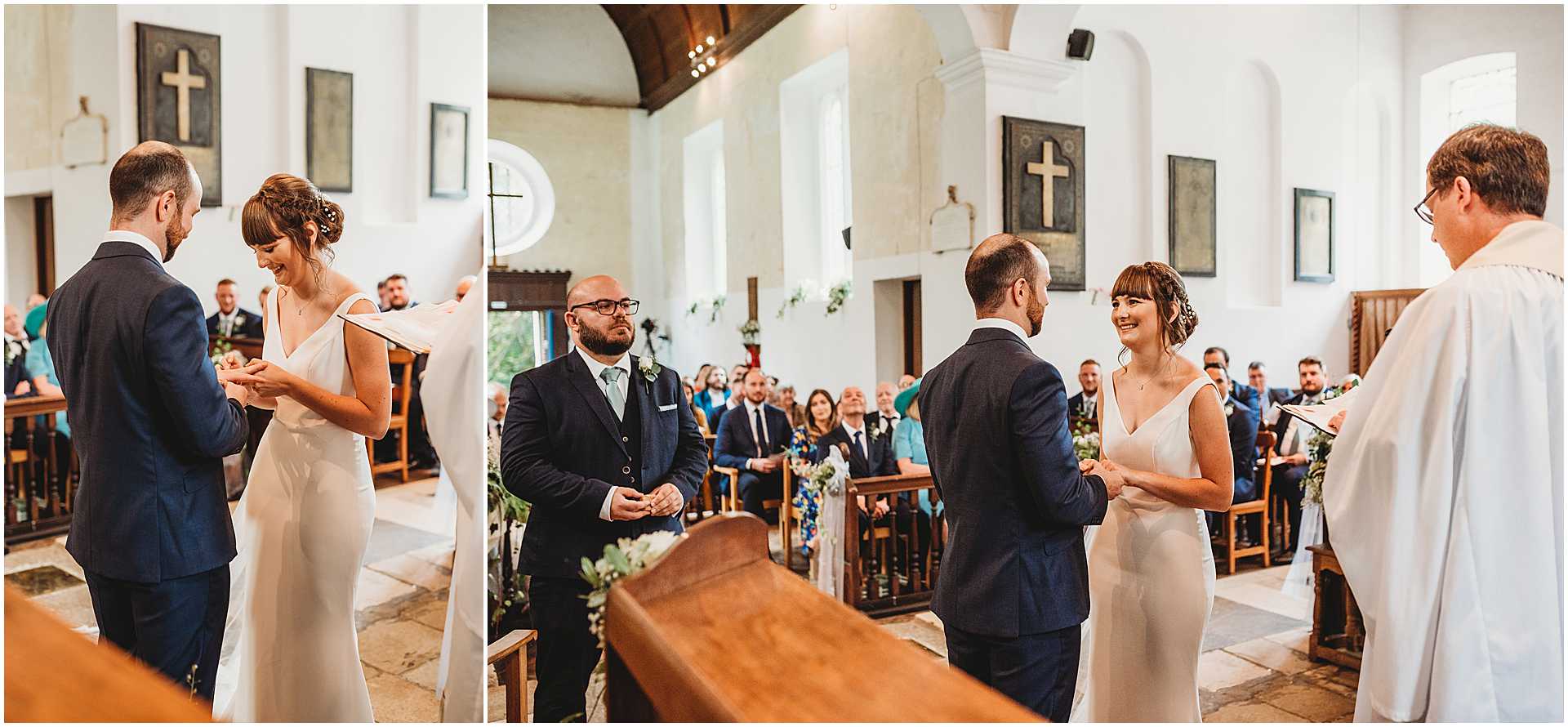 a romantic wedding at hale park