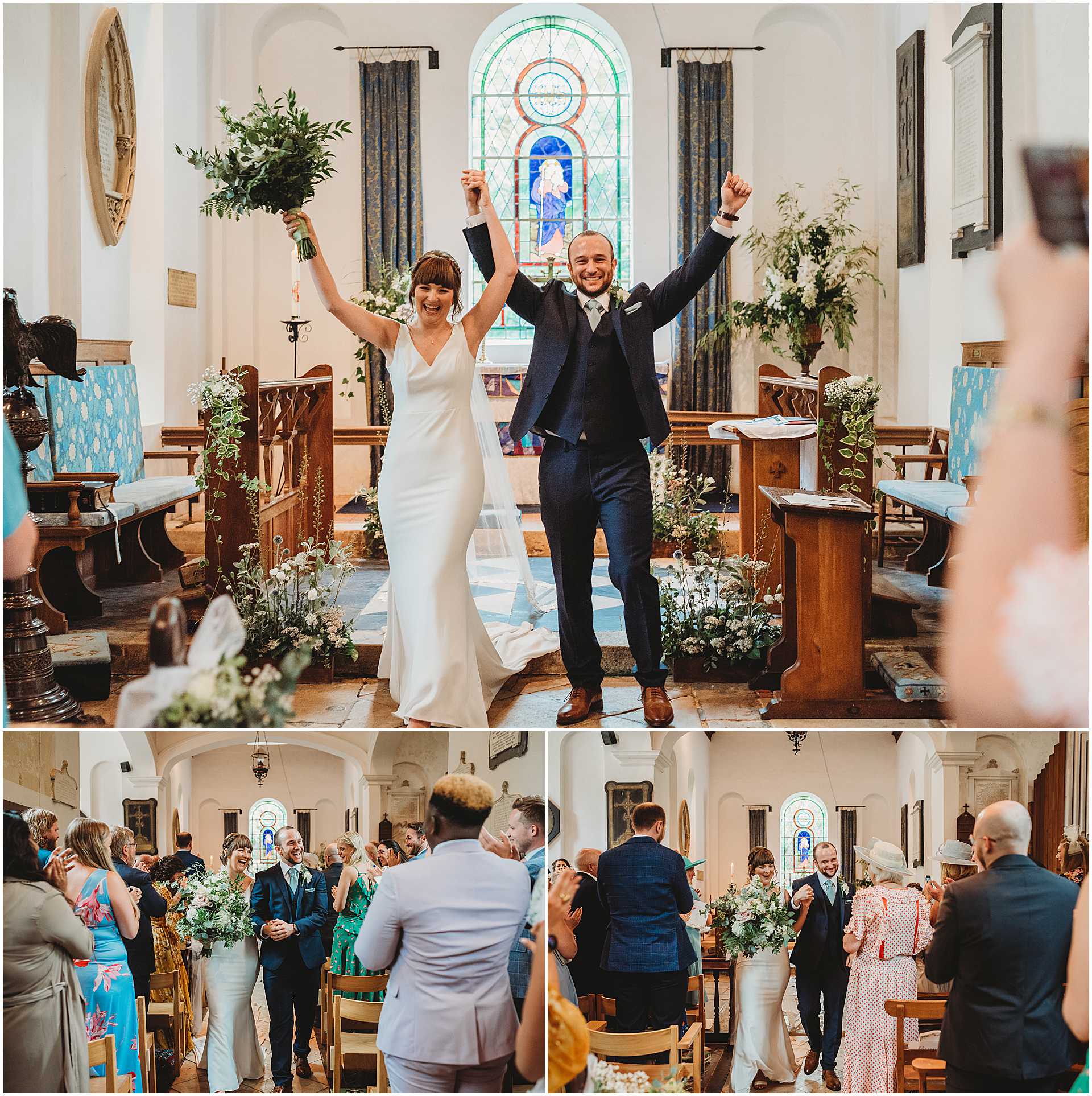 a romantic wedding at hale park