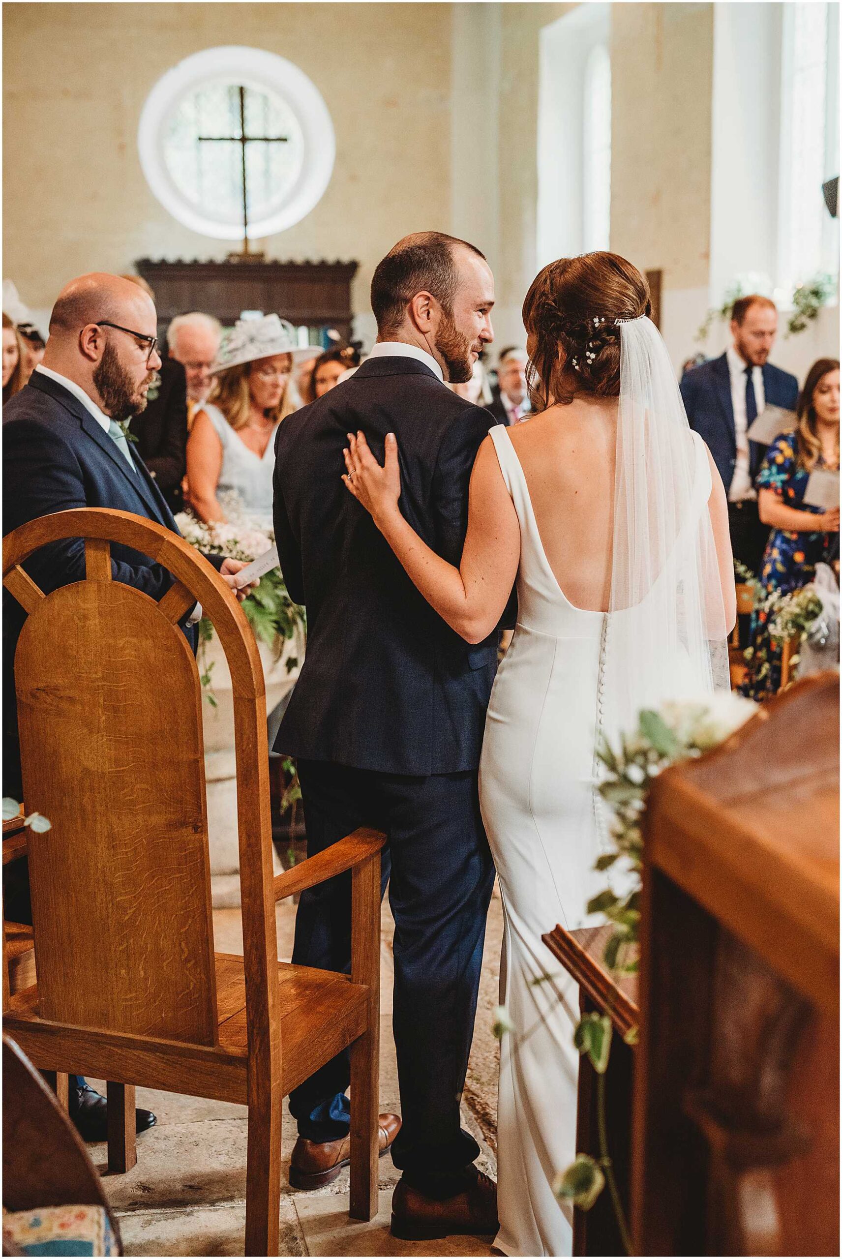 a romantic wedding at hale park