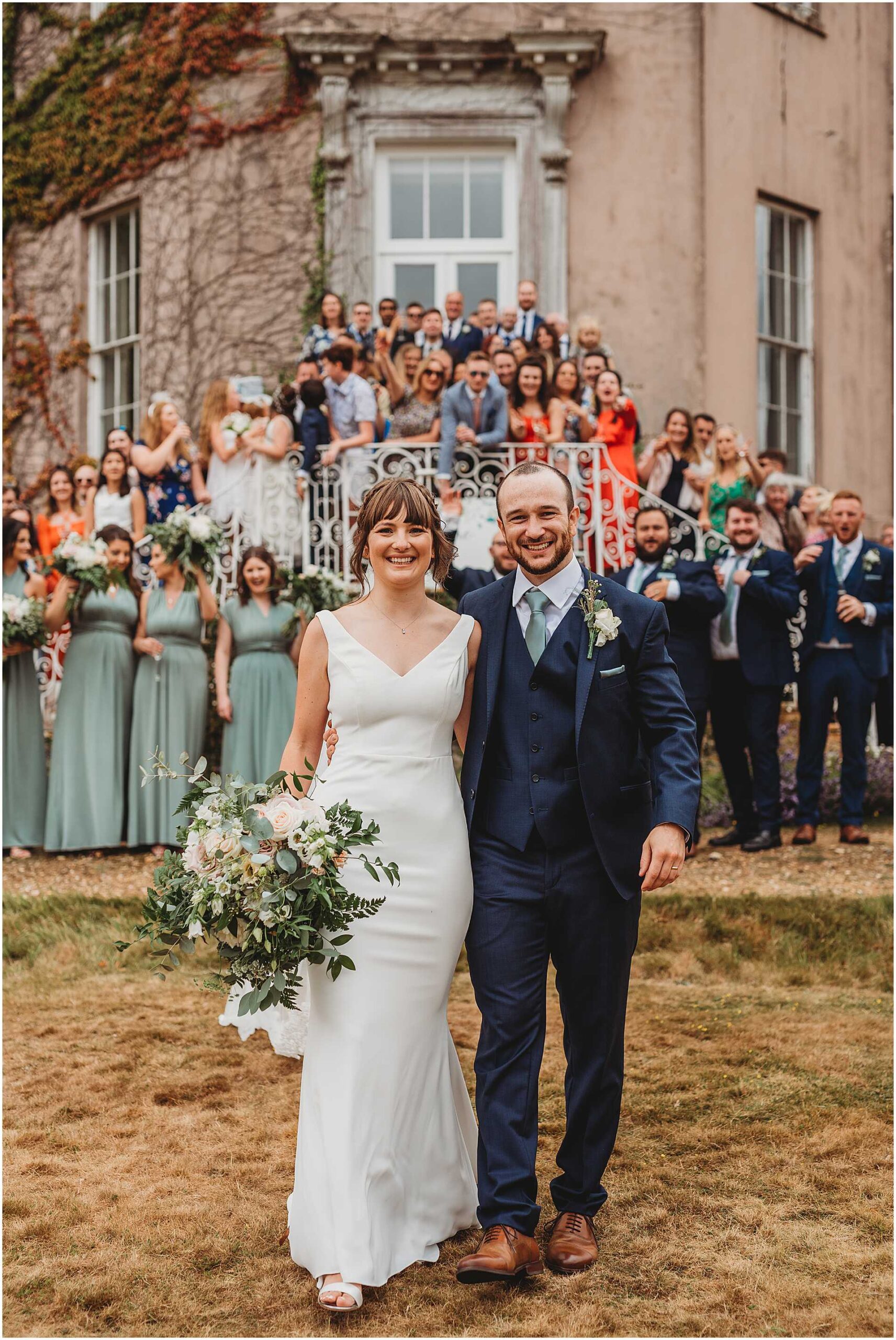 a romantic wedding at hale park