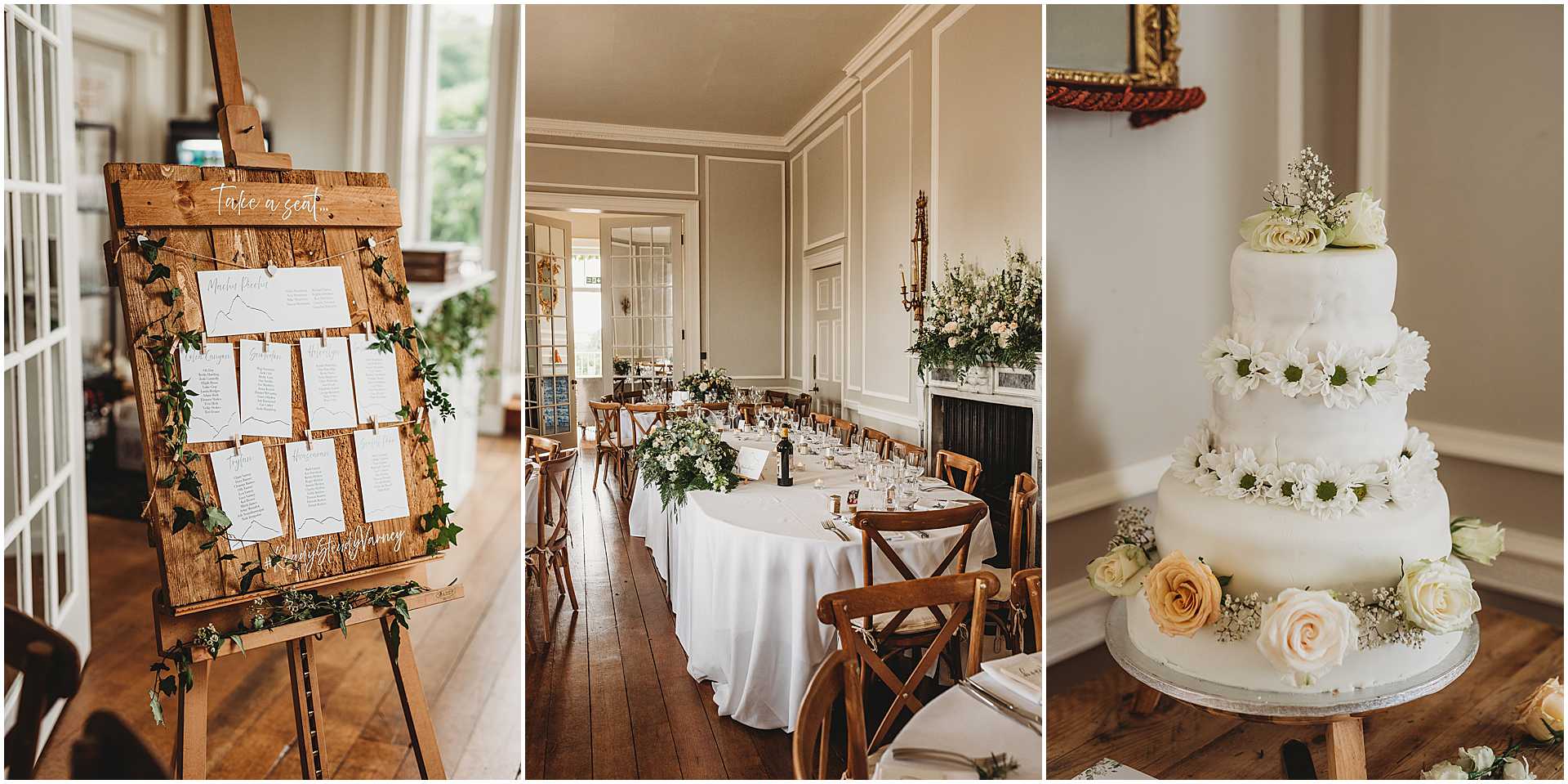 a romantic wedding at hale park
