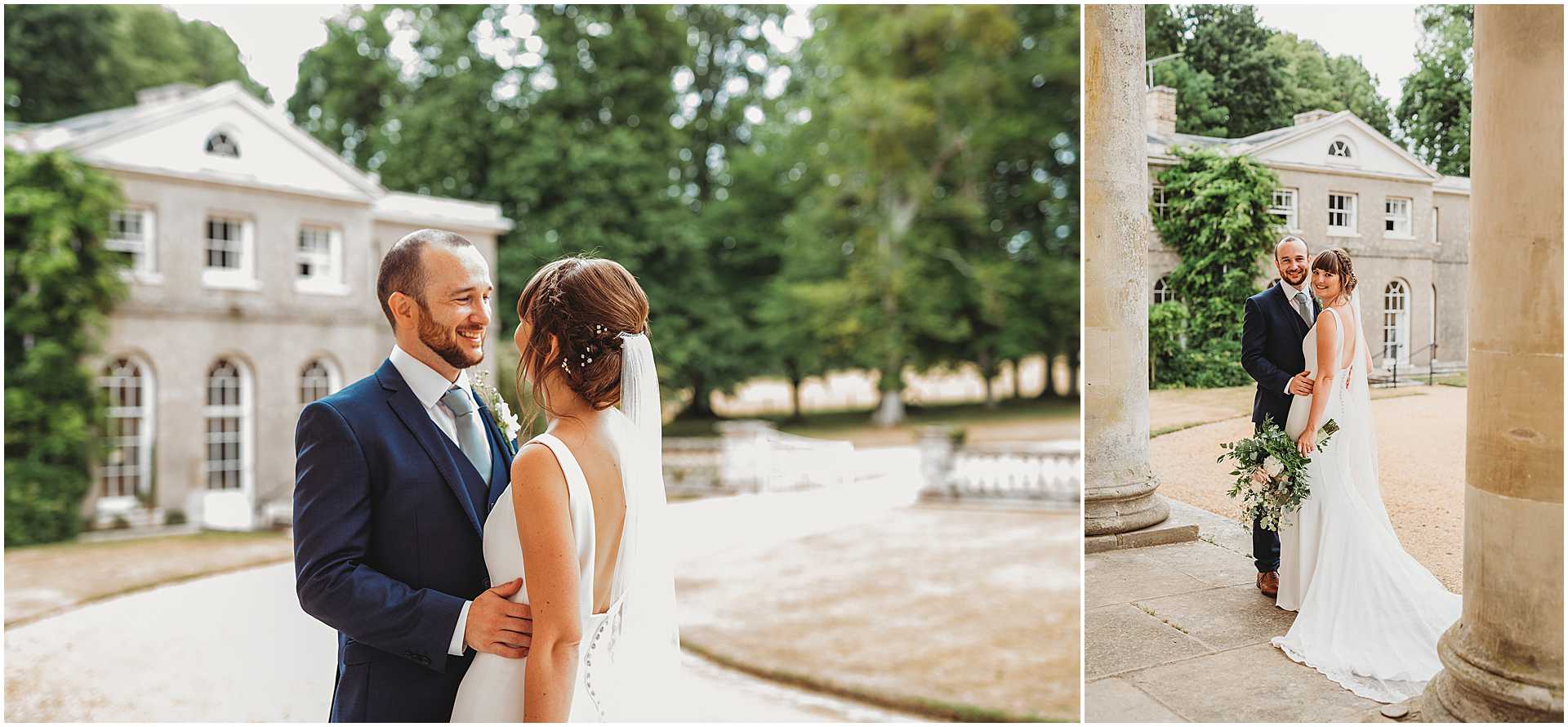 a romantic wedding at hale park