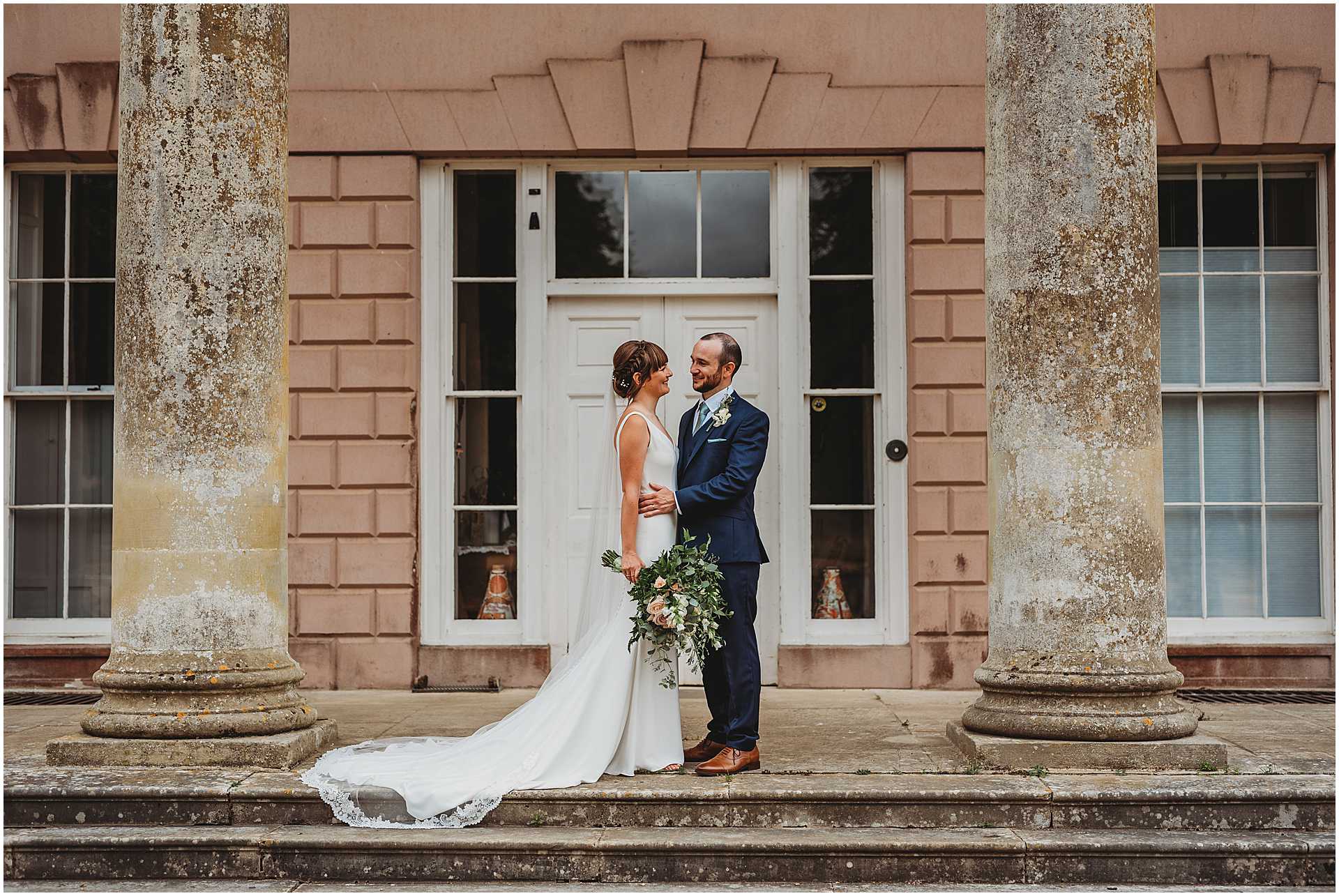 a romantic wedding at hale park