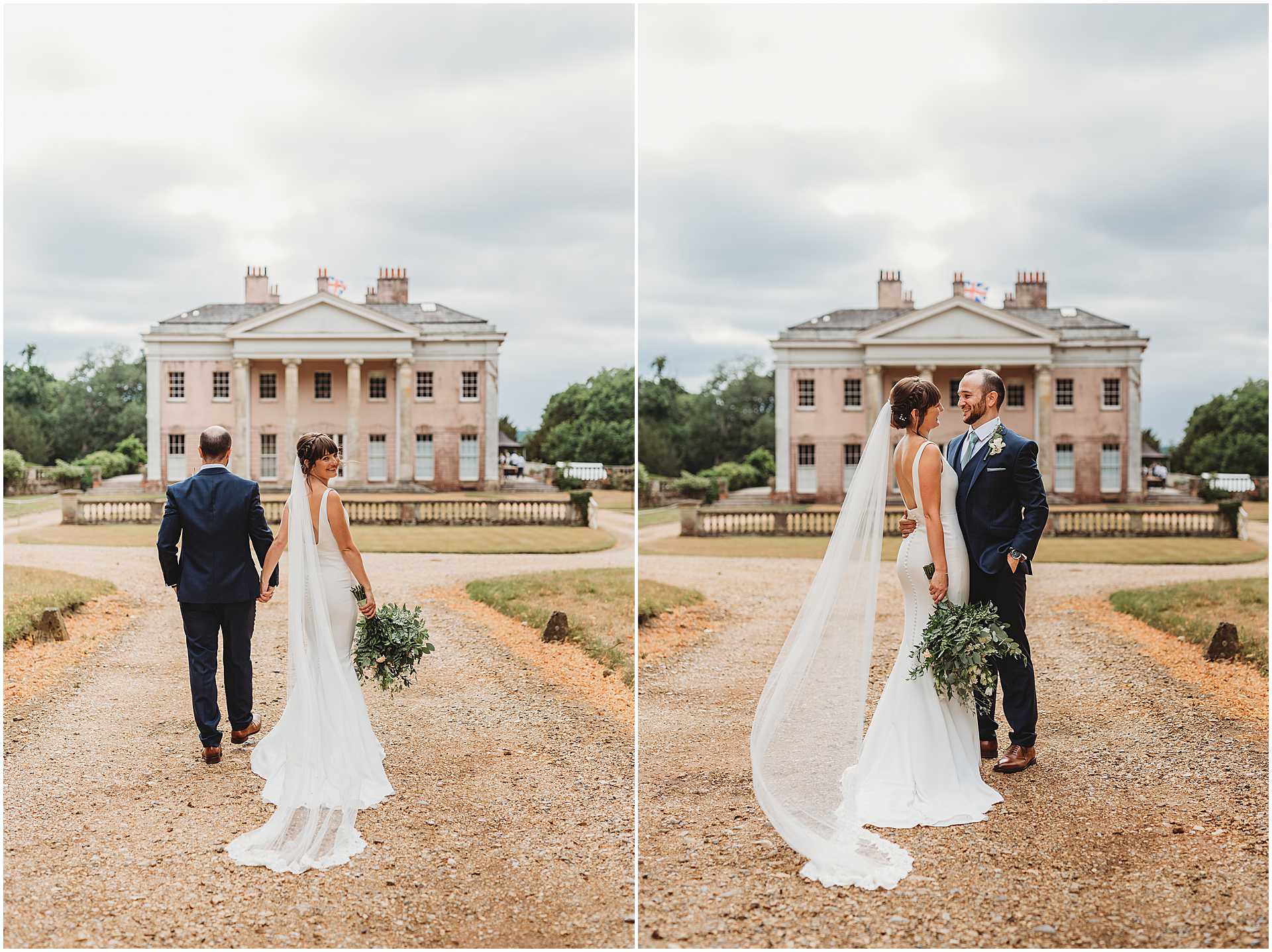 romantic couple portraits at hale park