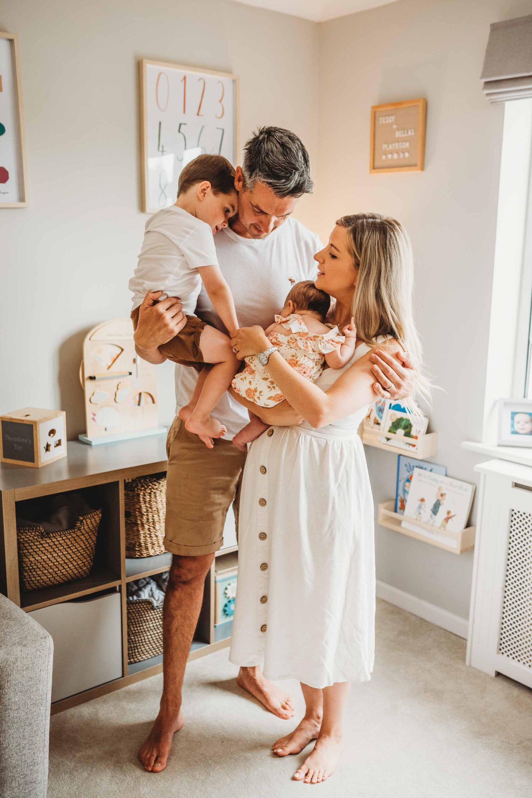 family photography at home