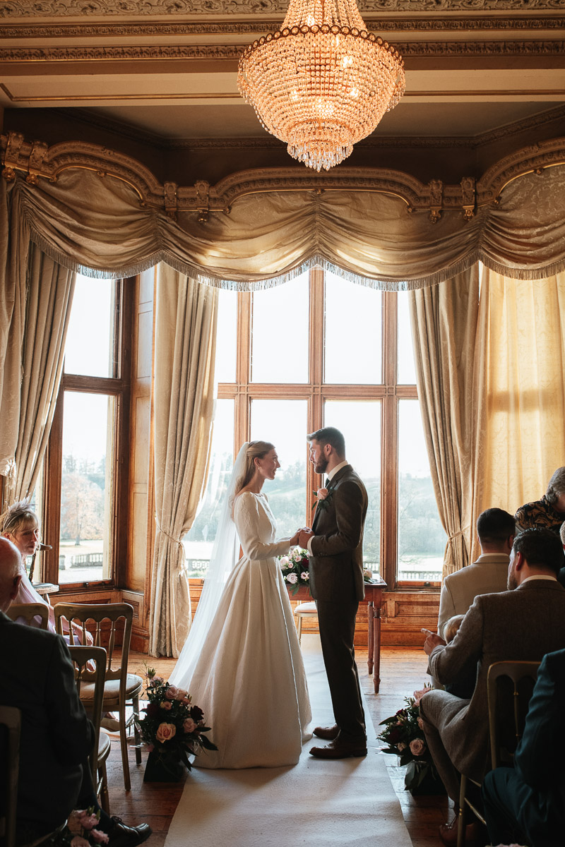 Elegant winter wedding at Orchardleigh Estate